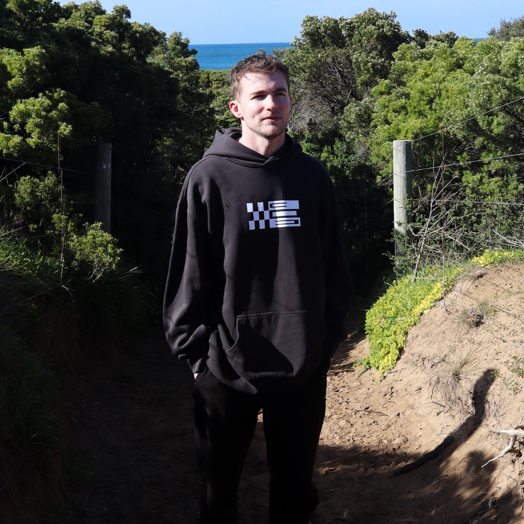 Bair Bikes Relax Faded Hoodie โ Faded Black | Bair Bikes