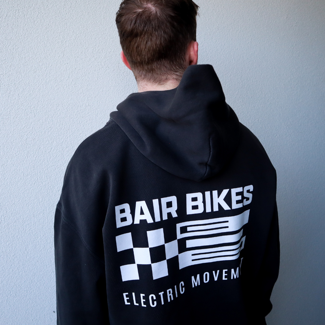 Bair Bikes Relax Faded Hoodie – Faded Black | Bair Bikes