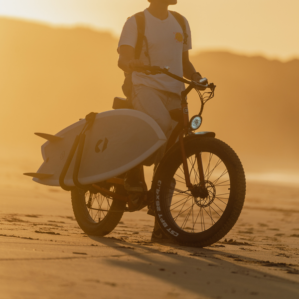 E-Bike Surfboard Rack – Carry Your Board on Your Electric Bike Australia