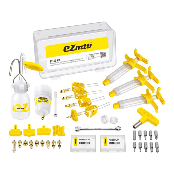 EZMTB Universal Brake Bleed Kit – Pro Model | Hydraulic Bike Brake Bleeding Kit Australia