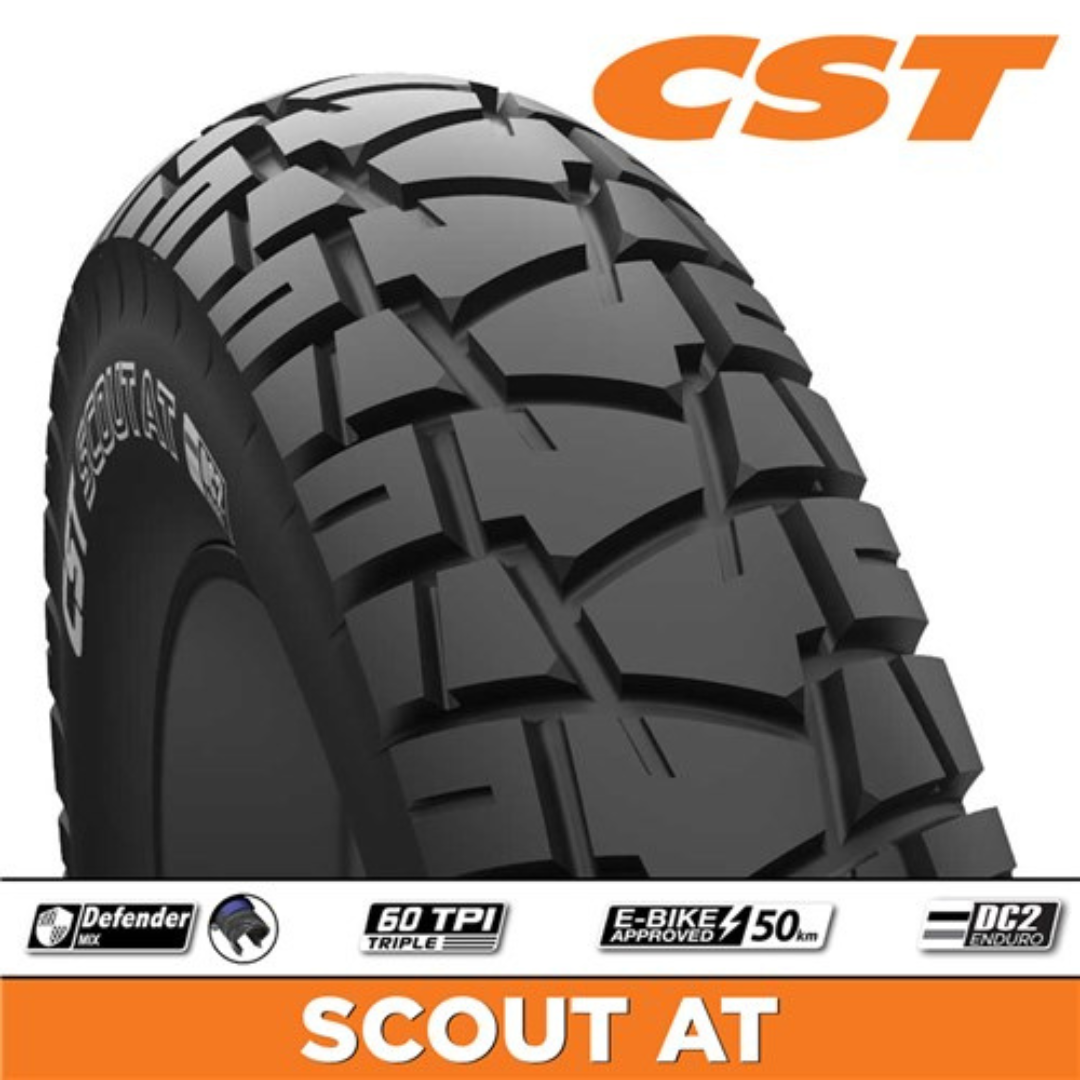 CST Scout AT 20 x 4.0 E-Bike Tyre | Fat Bike Tyre Australia