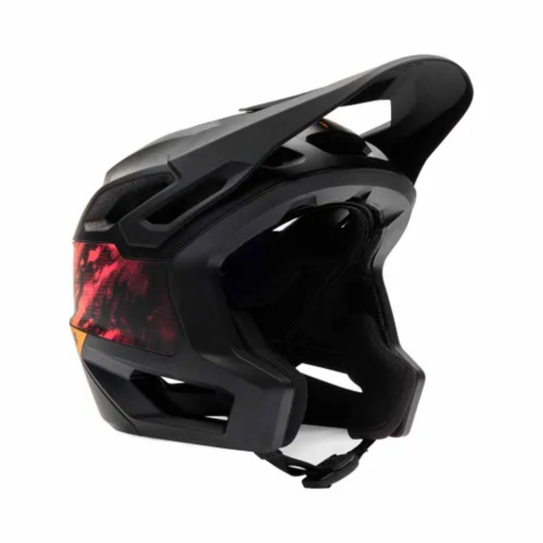 Fox Dropframe Pro Kairos Helmet – Black | Bair Bikes