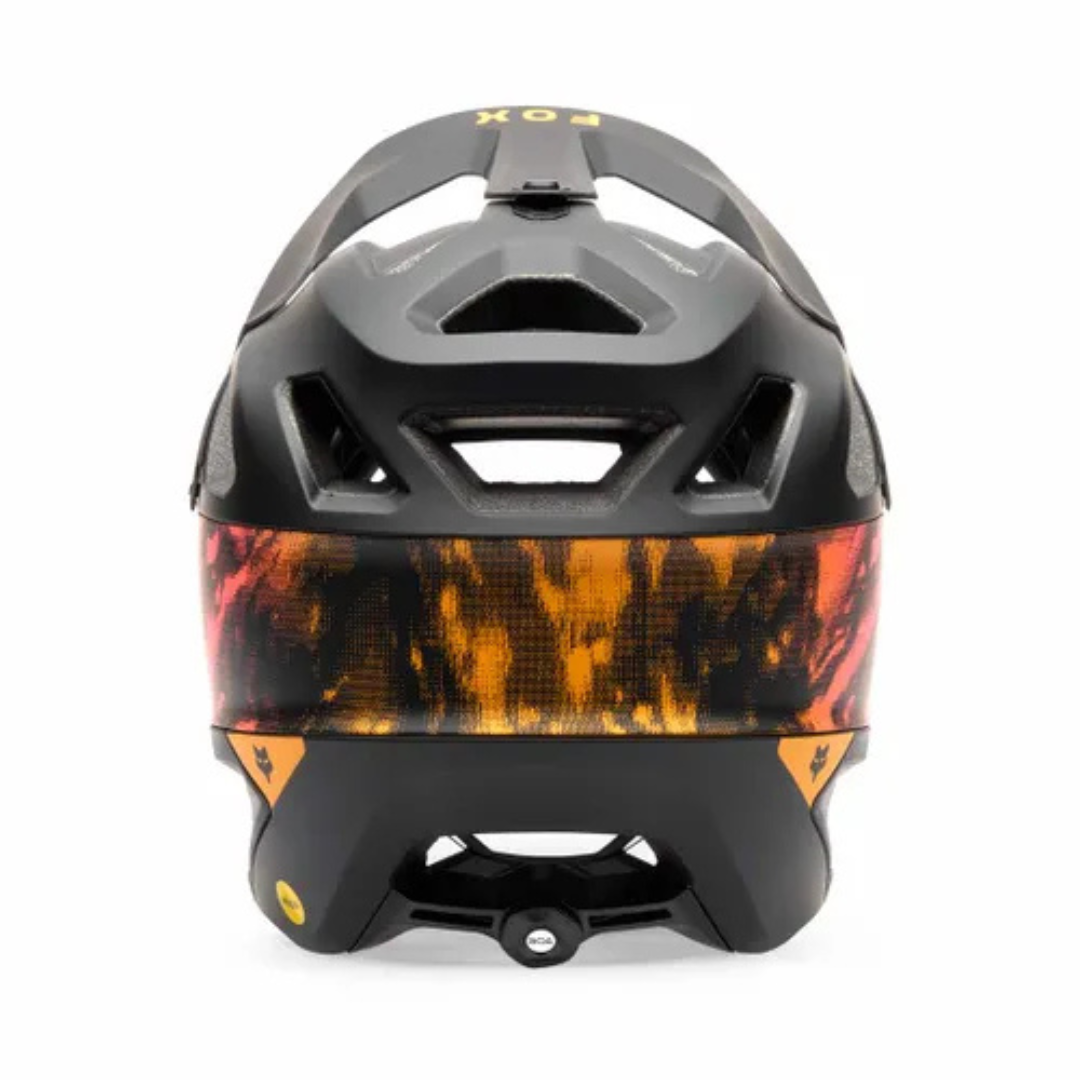 Fox Dropframe Pro Kairos Helmet – Black | Bair Bikes