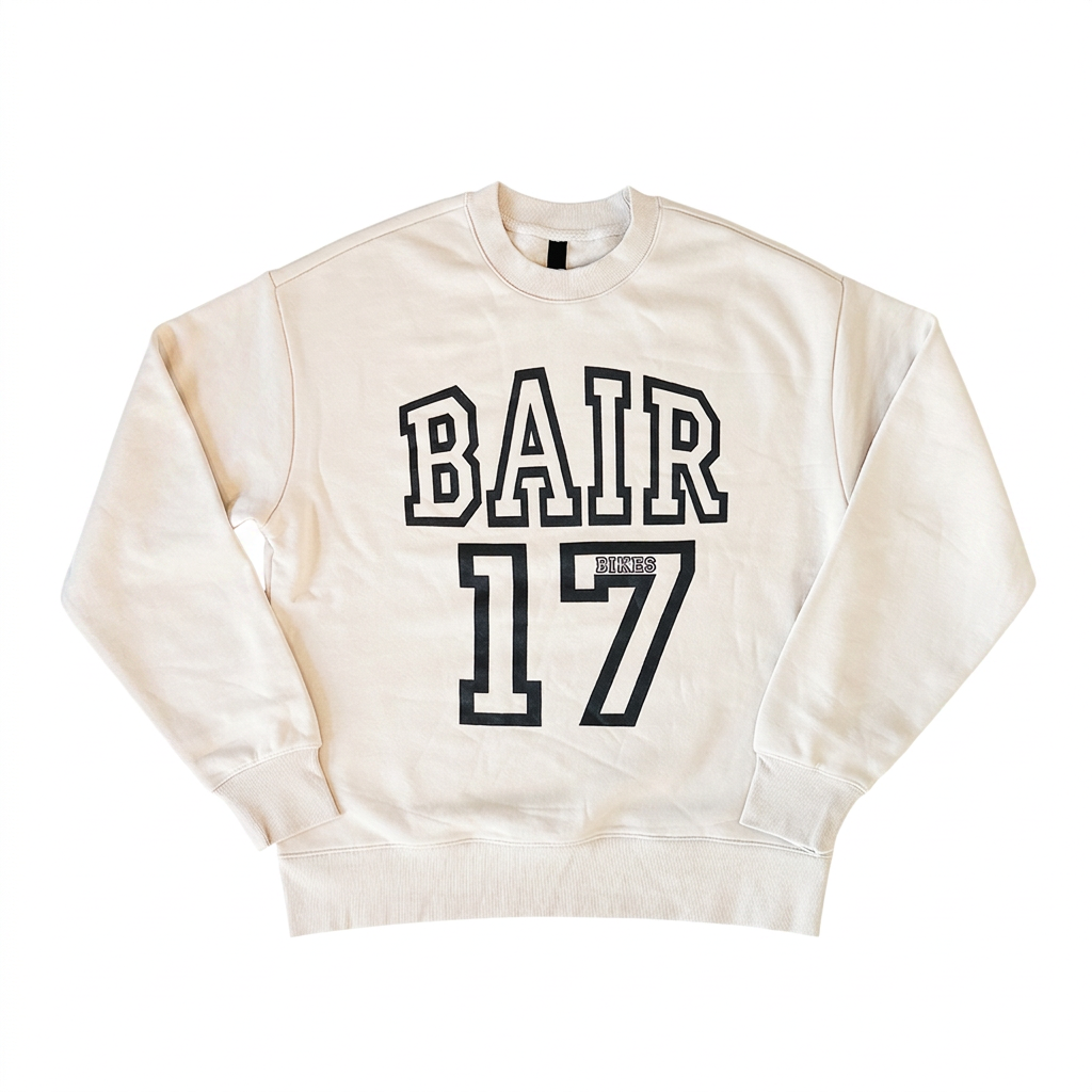 Bair Bikes Varsity Crew – Bone | Bair Bikes
