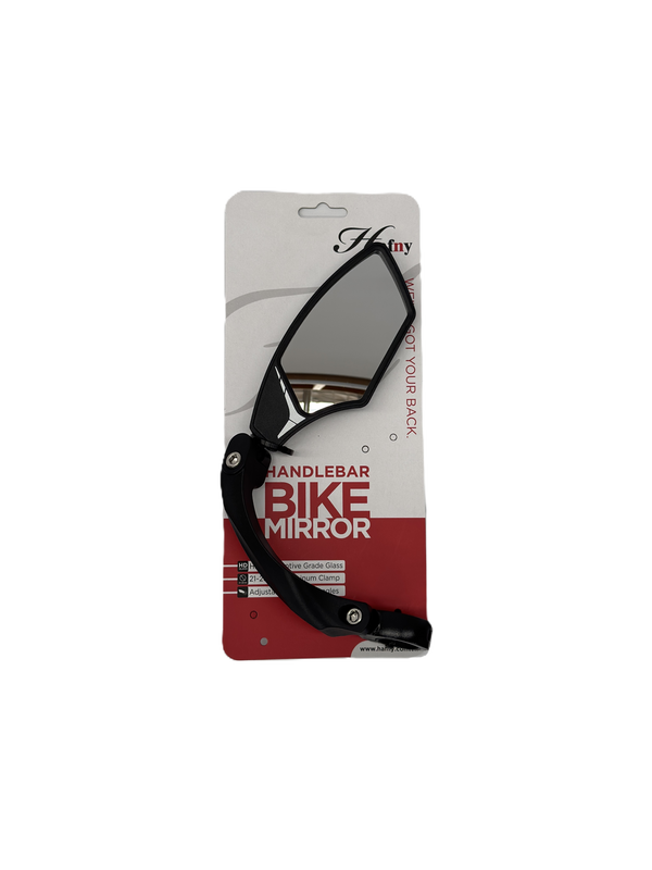 Handlebar Bike Mirror – Wide Angle Safety Mirror for Road & Commuter Bikes